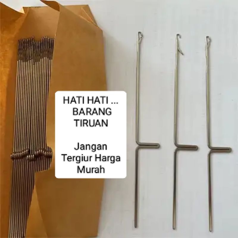 jarum neting cantel bulu mata/hakpen /jarum hak untuk membuat bulu mata wig
