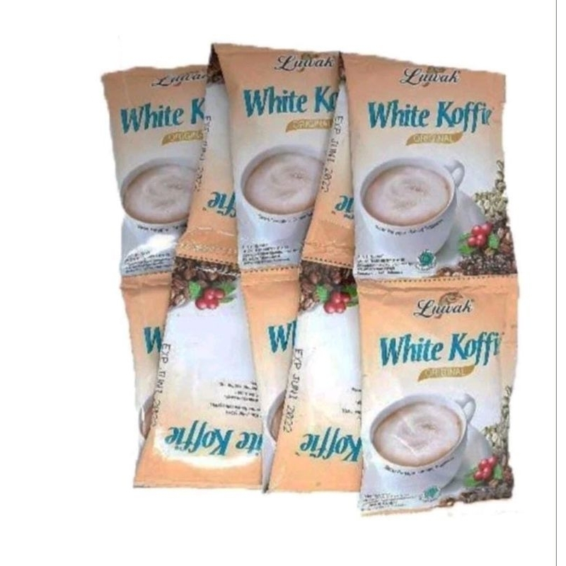 

KOPI LUWAK WHITE KOFFI 20G 10 SASET