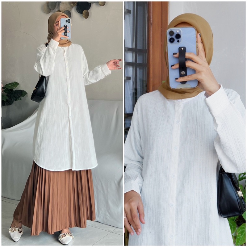 Original LADY tunik part-2 by ZALFA OUTFIT / tunik lady crush polos buruan