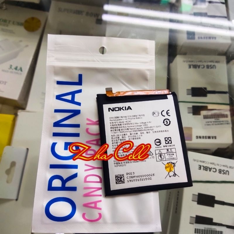 Battery Baterai Nokia 5.1 Plus He342 Original