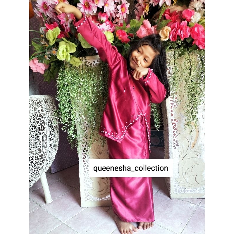 Terbaru set kurung melayu anak setelan anak kurung melayu