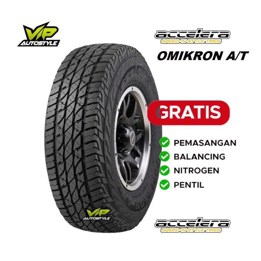 Ban Mobil ACCELERA OMIKRON AT 235 70 R15 - Ban Semi Offroad Untuk Pelek Ring 15 kuram 235/70 R15 - B