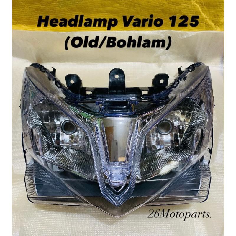 HEADLAMP VARIO TECHNO 125 OLD BOHLAM/LAMPU DEPAN VARIO 125 OLD/LAMPU HEADLAMP VARIO 125 OLD