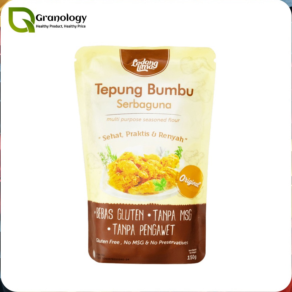 

Terk1n1 Ladang Lima Tepung Bumbu Serbaguna 150 gram Discount