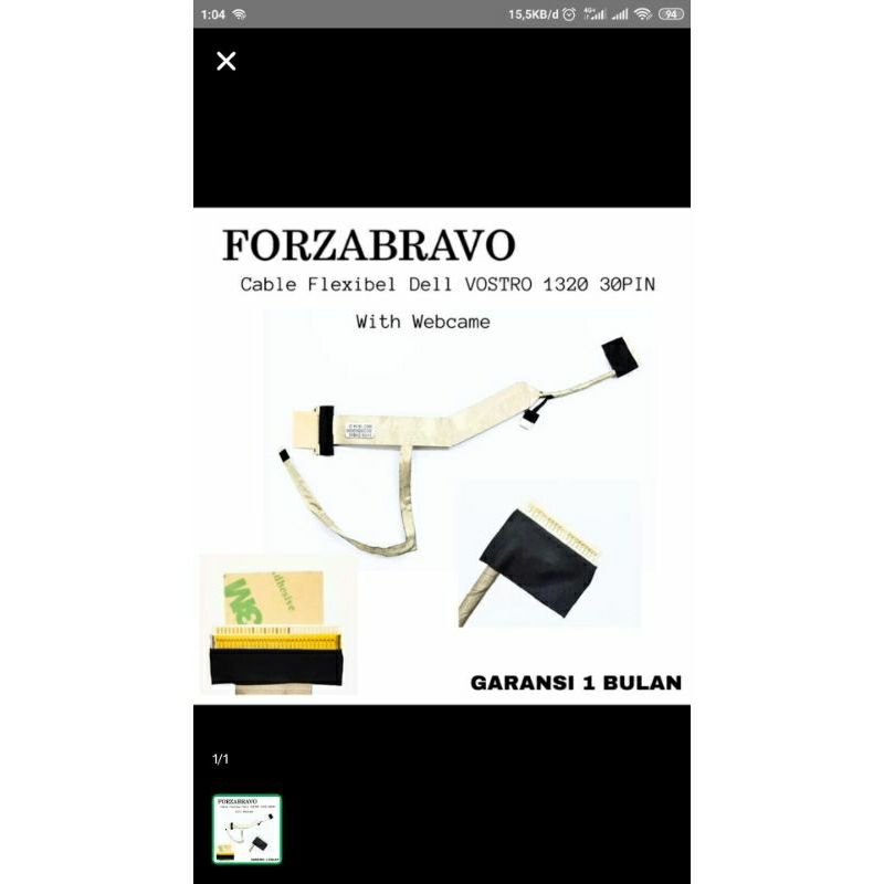 Kabel Flexible / Fleksibel Socket Dell Vostrol Soket 1310 1320