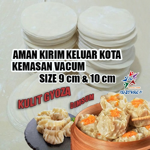 

Kulit Dimsum VACUM AMAN KIRIM LUAR KOTA Siomay Gyoza Pangsit tipis halal lembut anti lengket enak Murah !!