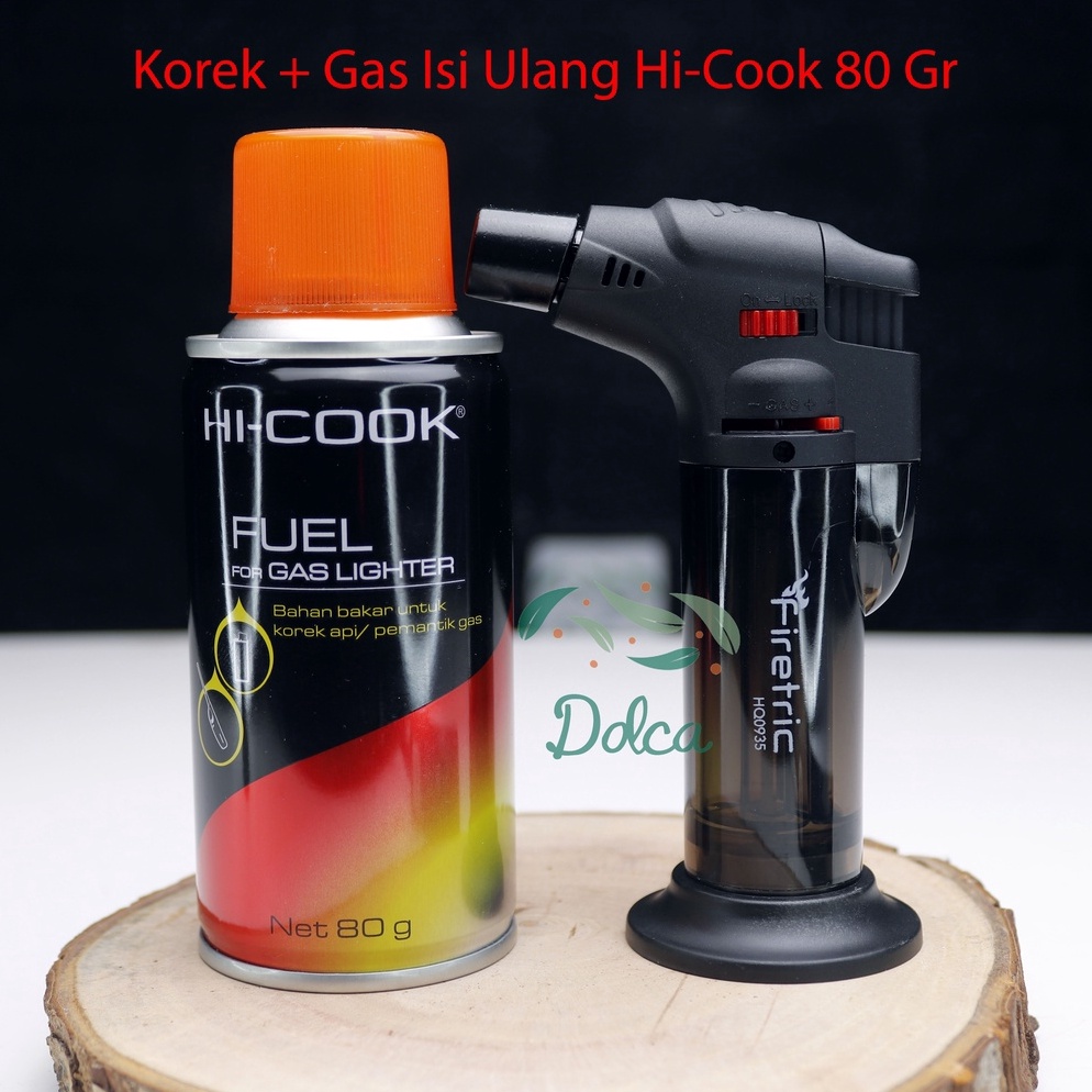 Re4dy Torch Jet Korek Api Gas Besar Windproof Torch Gun Stand [258]