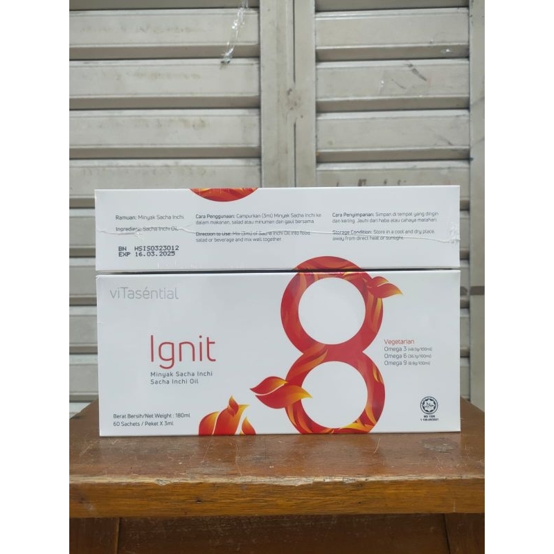 

ignit minyak sacha inchi oil isi 60 sachet