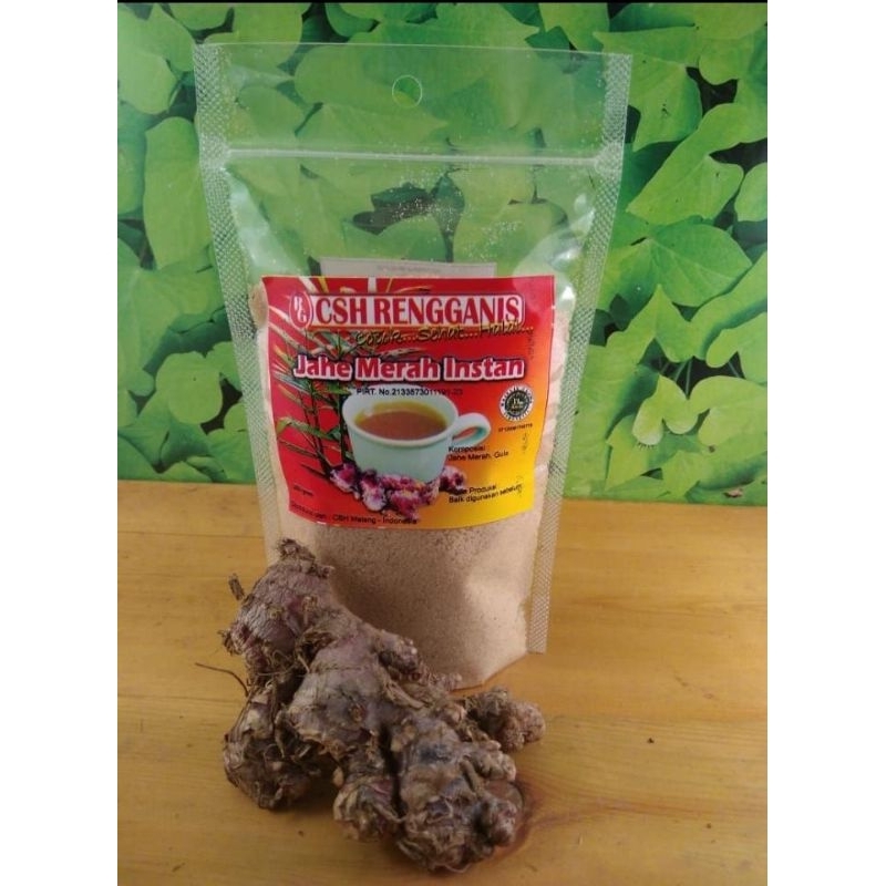 

Jahe merah serbuk + gula kemasan klip 250gr