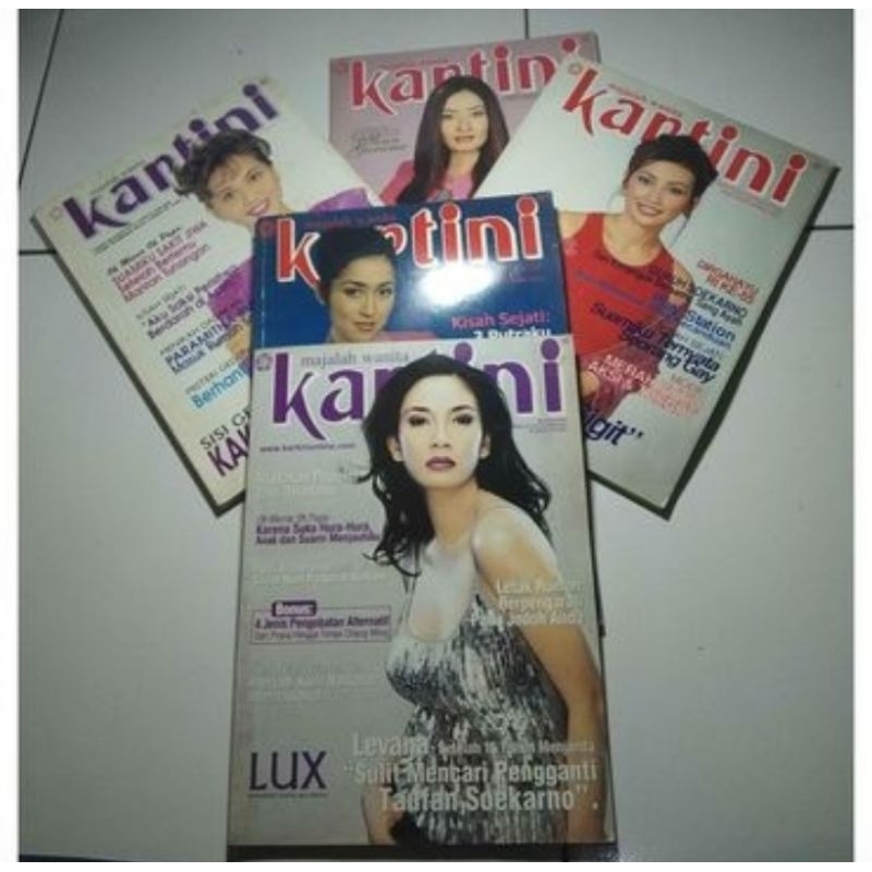Majalah Wanita Kartini Terbitan Thn 2000'an Harga 10rbu/1Majalah