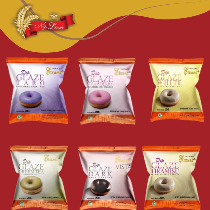 

L44r11s ELMER Dip Glaze / Saus Manis Berbagai 200 gram [282]