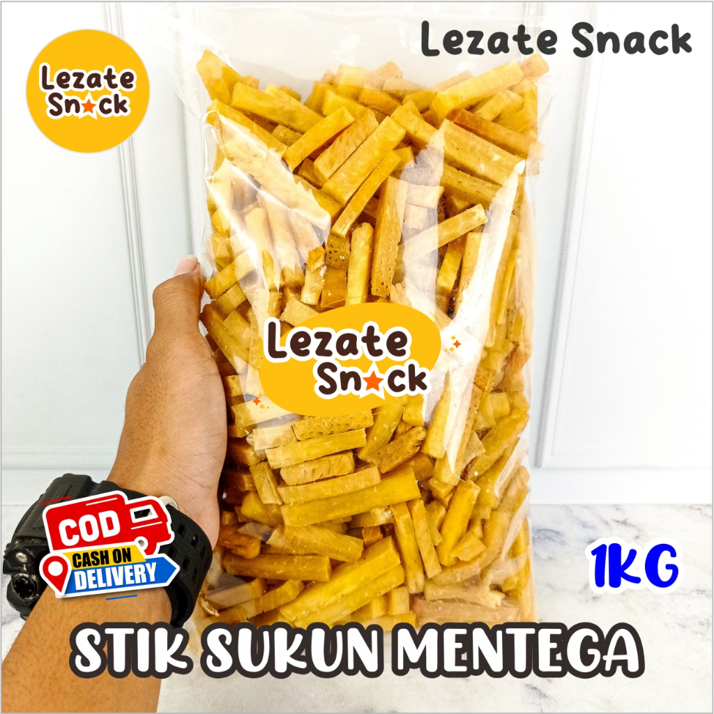 

Kripik Stik Sukun Super 1KG Kiloan Empuk Renyah Enak / Keripik Stick Sukun Mentega Goreng Tidak Keras Sedap Snack