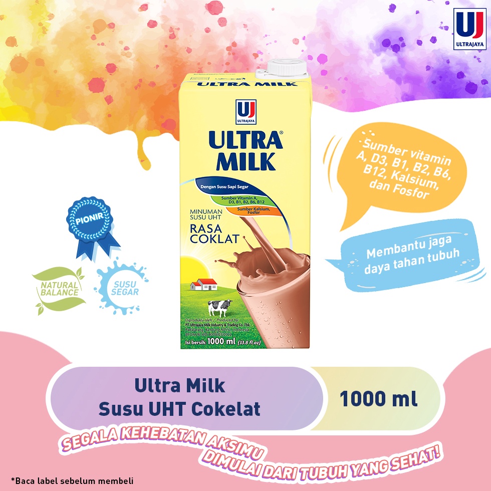 

[☞V58\] Ultra Milk Susu UHT Cokelat 1L Hari ini