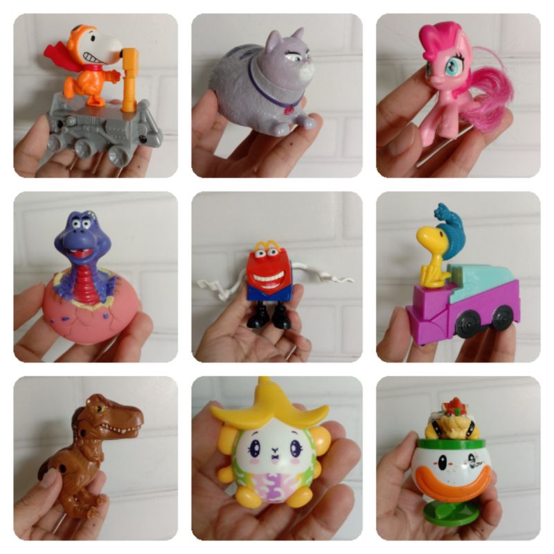 Mainan mcd / mainan mcd happy meal murah bagus