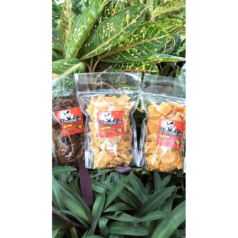 

kripik pangsit daun jeruk