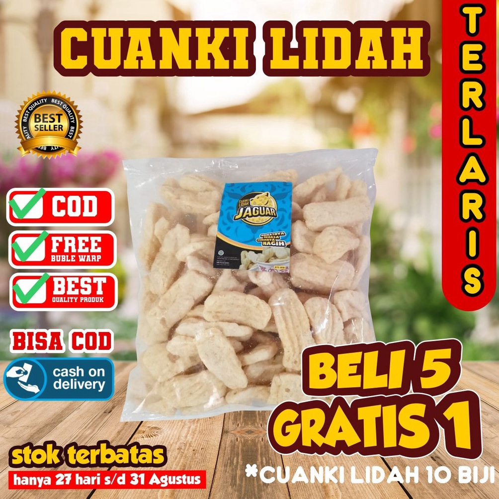 

[✩H88➢] CUANKI LIDAH 100 Biji TOPING BASO ACI CUANGKI KERING KHAS GARUT PILUS CIKUR SIOMAY MINI CUANKI TAHU Baru Restok