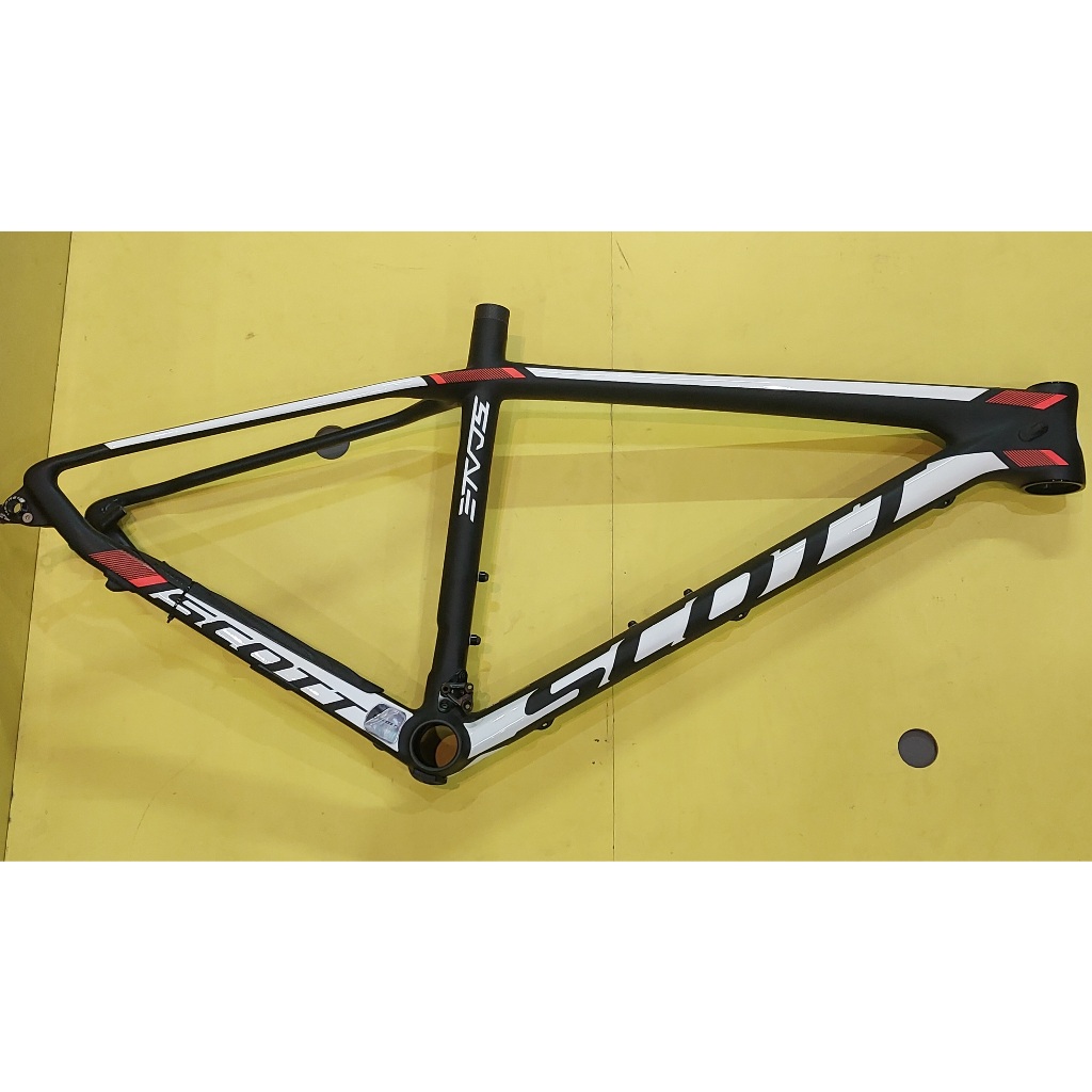 Frame Scott Scale 730 Carbon 27.5inch Black White Original Frame Mtb