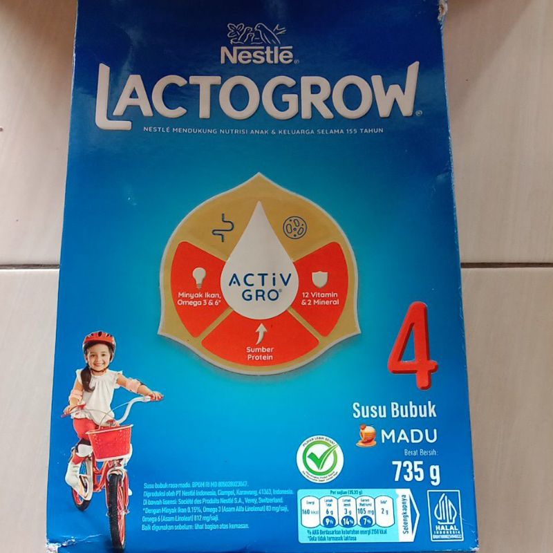 lactogrow 4 735g