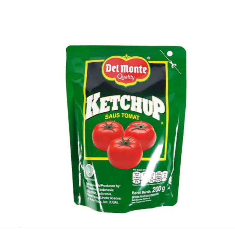 

Delmonte saos tomat 200gr | saus