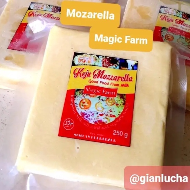 

[☎N75&] Mozarella murah Magic Farm 250gr GOGO Beli