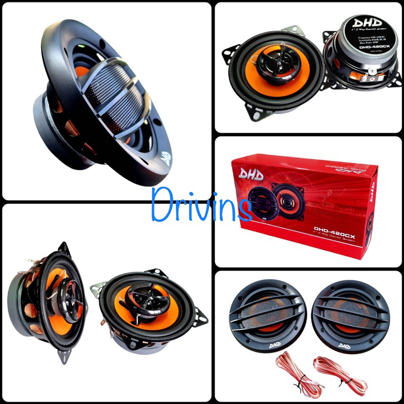 SPEAKER COAXIAL 4" INCH DHD-420CX / DHD 420 CX 2 WAY