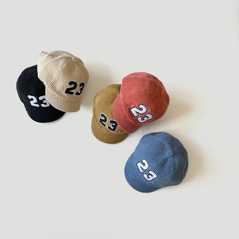 ✨SHOPEE MALL✨ 0-2 Tahun | Topi baseball / Topi bayi motif ANGKA 23 Premium gas 