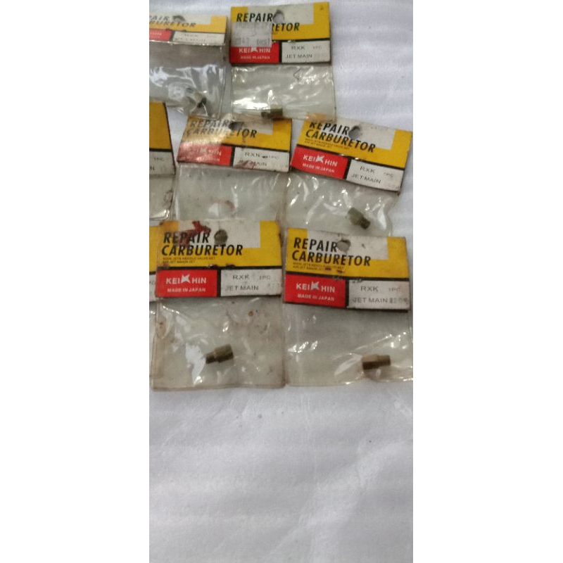 main jet spuyer bensin jet main Racing Yamaha RXK RX King RXS RZR Keihin original NOS