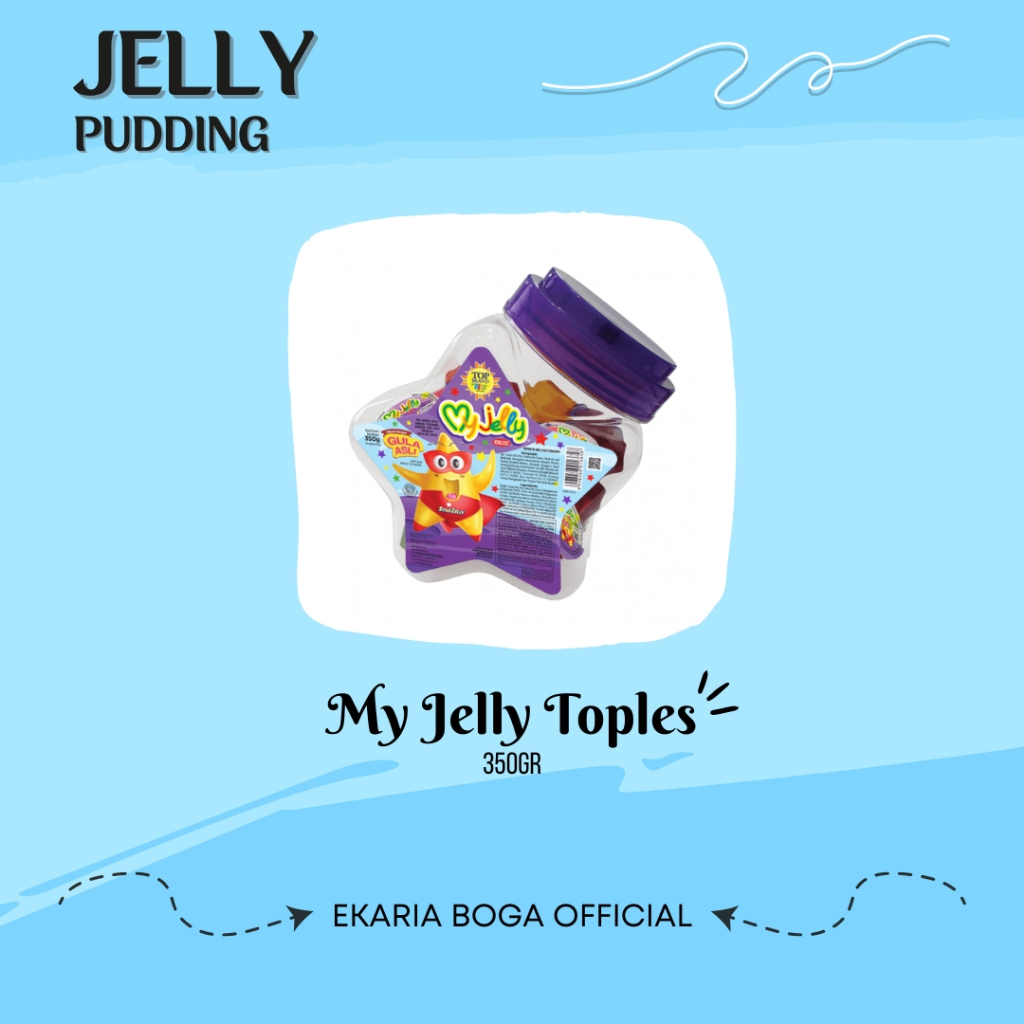 JELLY | AGAR | AGAR AGAR WONG COCO | WONGCOCO MYJELLY | MY JELLY WITH NATA DE COCO | MY JELLY TOPLES 350GR