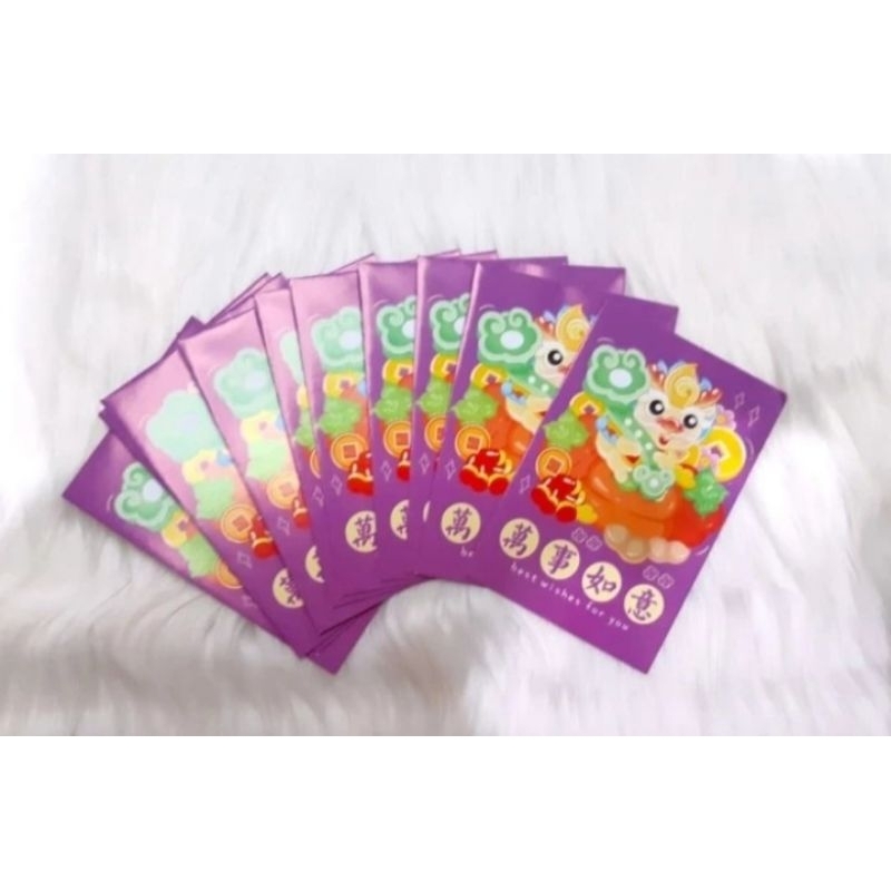 

ANGPAO IMLEK SHIO NAGA 3076 KEMASAN MIKA ISI BANYAK