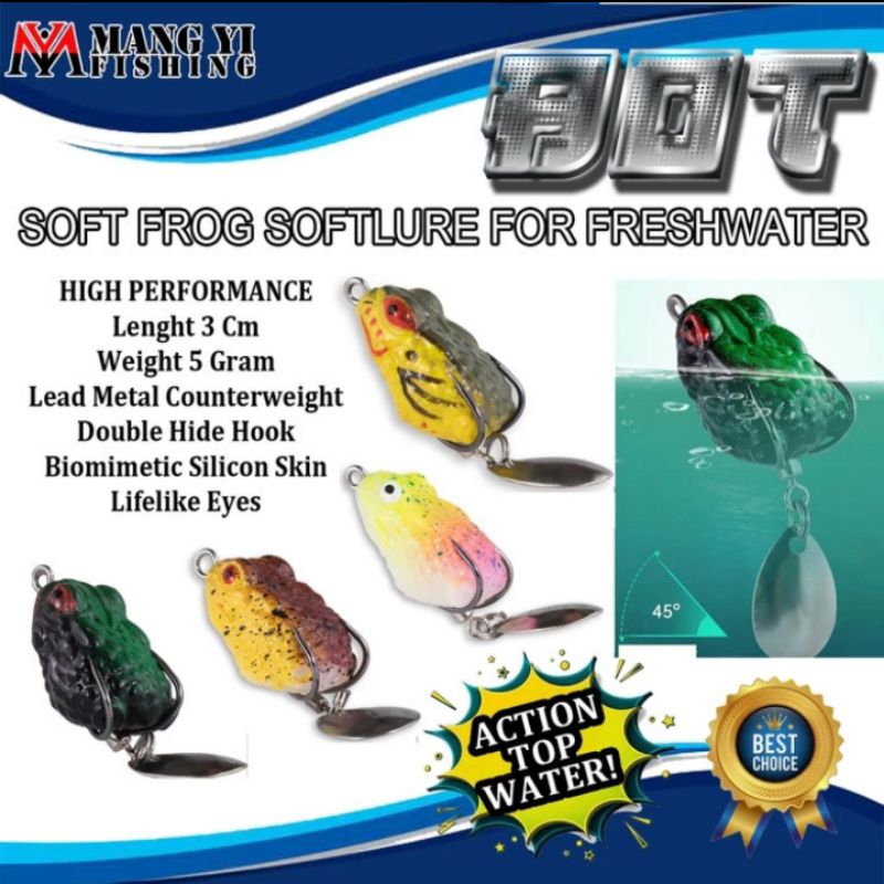 SOFT FROG LURE 3cm