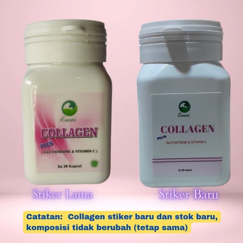 esani kapsul collagen plus glutathione dan vitamin C