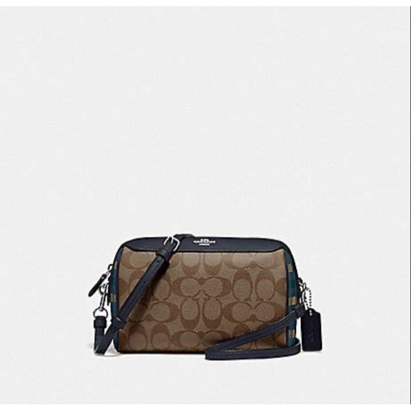 COC F76630 Signature Mini Bennet Crossbody - Navy