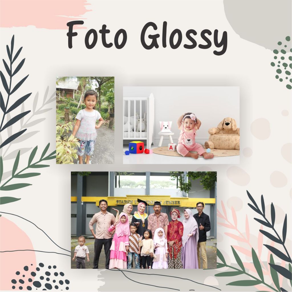 Foto Glossy 3R, 4R, & 5R