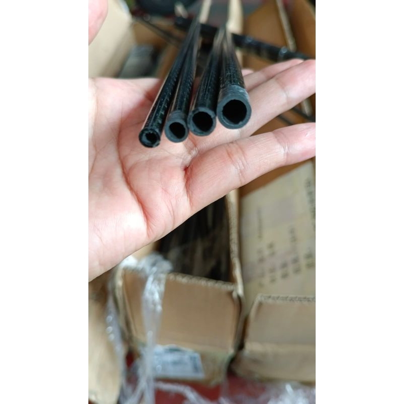 CARBON JOINT SHOCK 3K ASLI CARBON SAMBUNGAN  JOINT SHOCK KUAT 50 cm