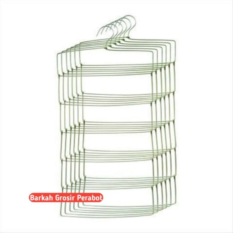Hanger gantungan rak henger anger jilbab kerudung hijab krudung scarf syal handuk snack makanan gant