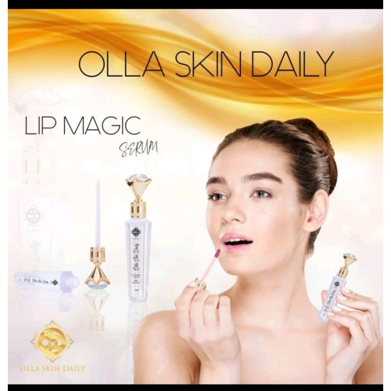 Olla skin daily lip serum Serum bibir hitam/kering