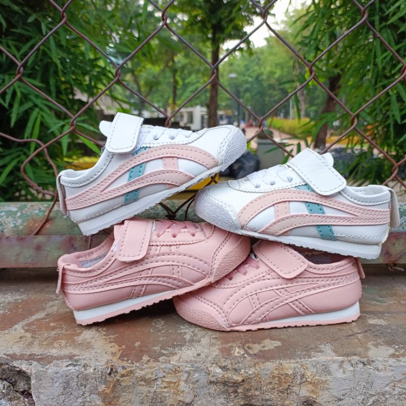 SEPATU ANAK ONITSUKA TIGER KIDS PEREKAT TALI SIZE 16-35