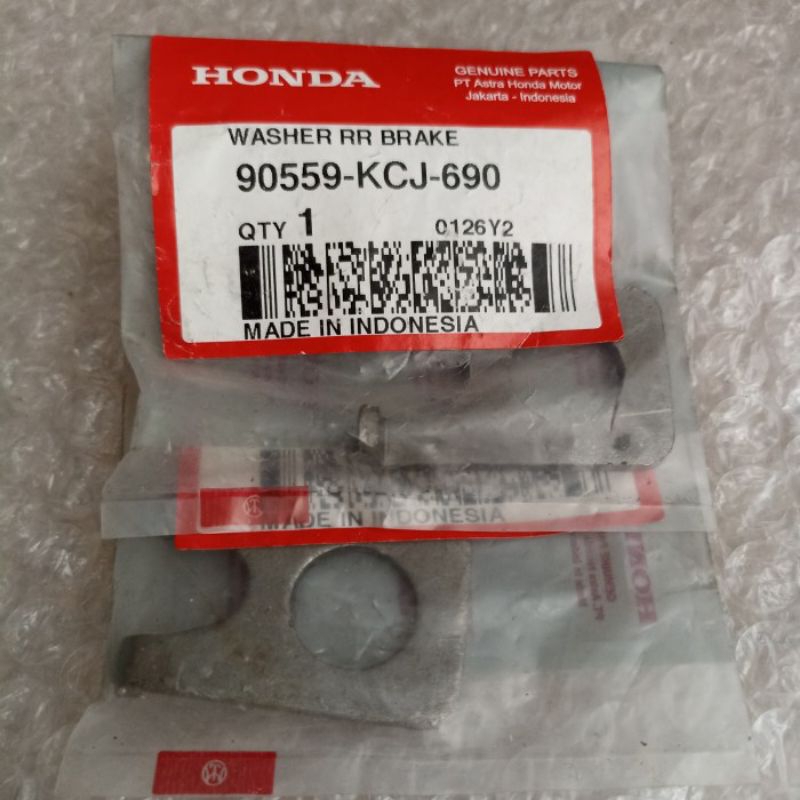 PLAT AS RODA BELAKANG HONDA TIGER LAMA LAWAS 2000 TILAM TILAS BIJIAN ORI AHM