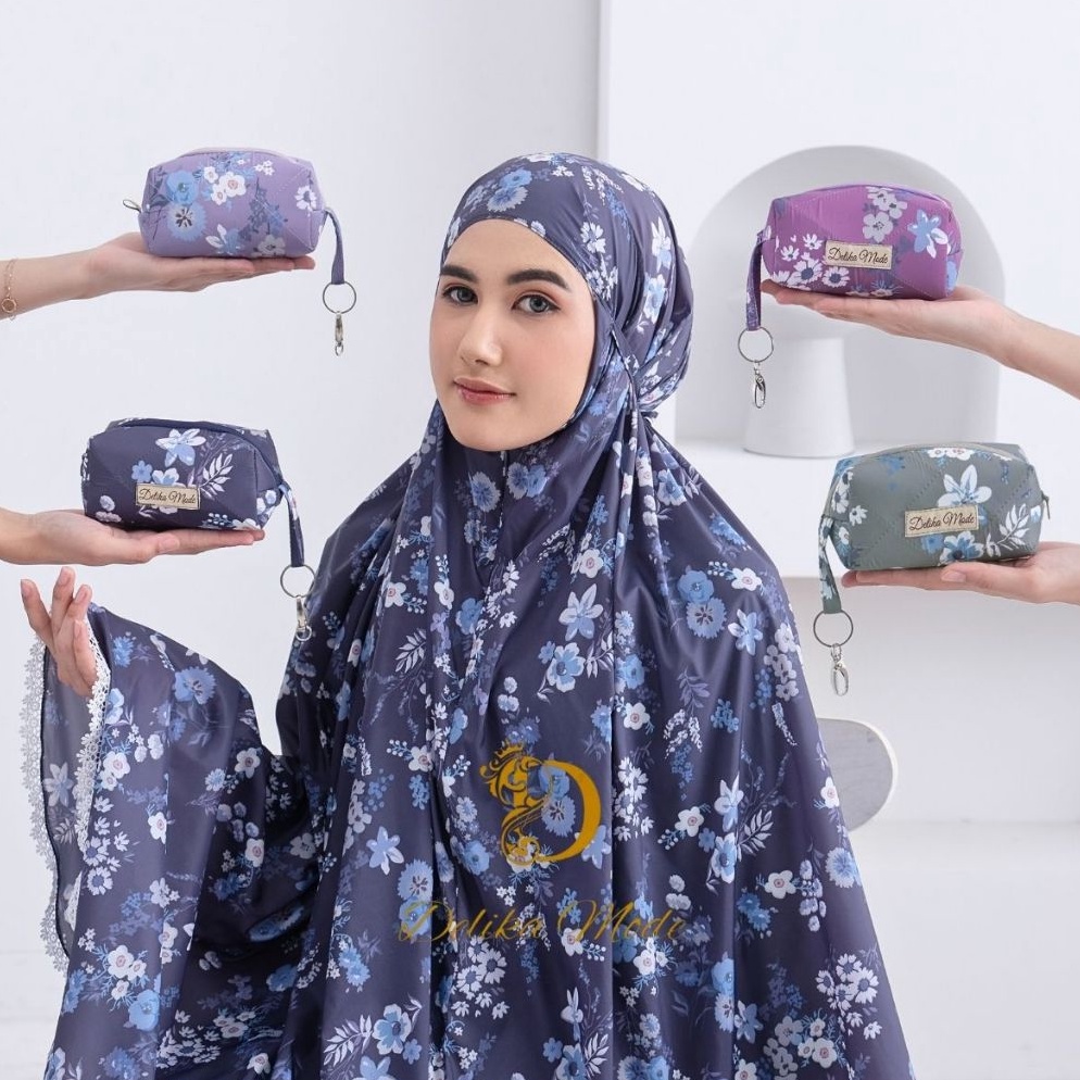 Paling dicari IdD8p3O DelikaMode - Mukena Mini Traveling Parasut Premium Korea Motif 2in1