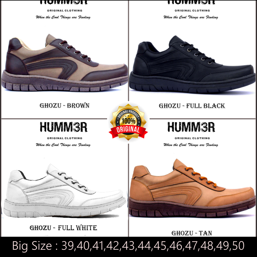 SEPATU OLAHRAGA PRIA BIG SIZE 44 45 46 47 48 49 50 HUMM3R GHOZU ORIGINAL SEPATU UKURAN BESAR JUMBO