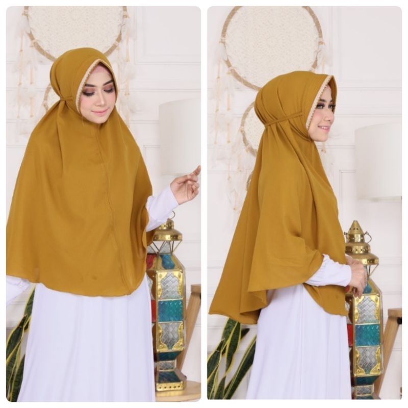 HIJAB MARYAM PET TALI RENDA