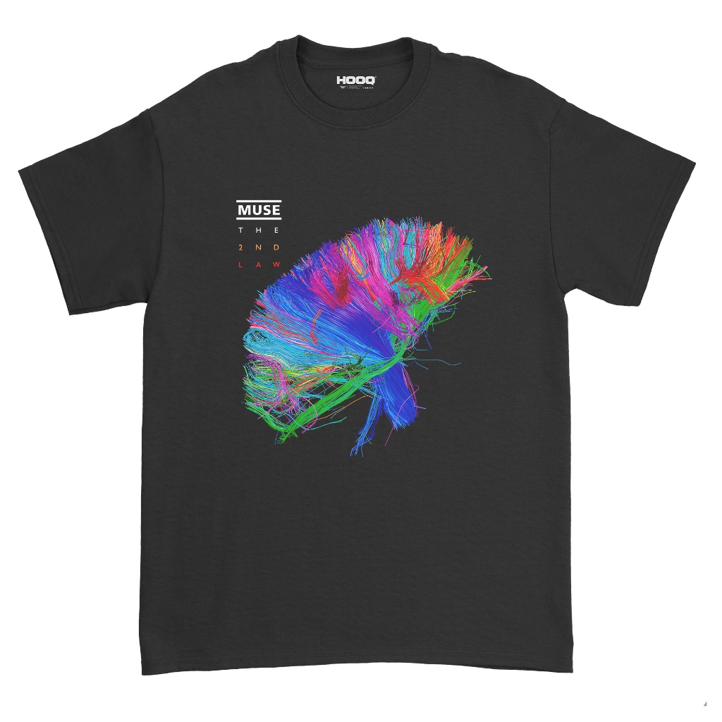 ( COD ) KAOS BAND MUSE - 2ND LAW / UNISEX / BAJU BAND MUSE / T-SHIRT BAND MUSE  / BAND MUSE