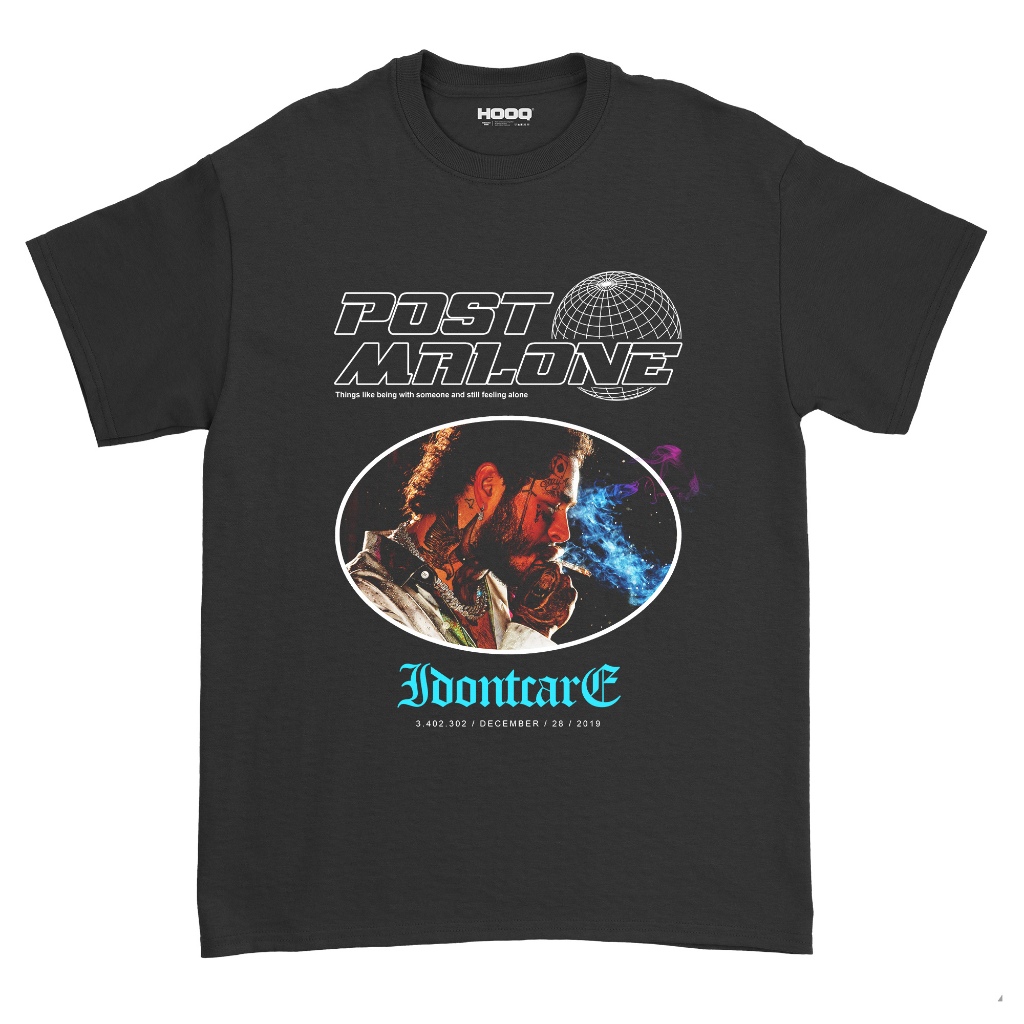 [ORI] KAOS BAND POST MALONE - I DONT CARE MERCH / UNISEX / BAJU POST MALONE / POST MALONE TEE