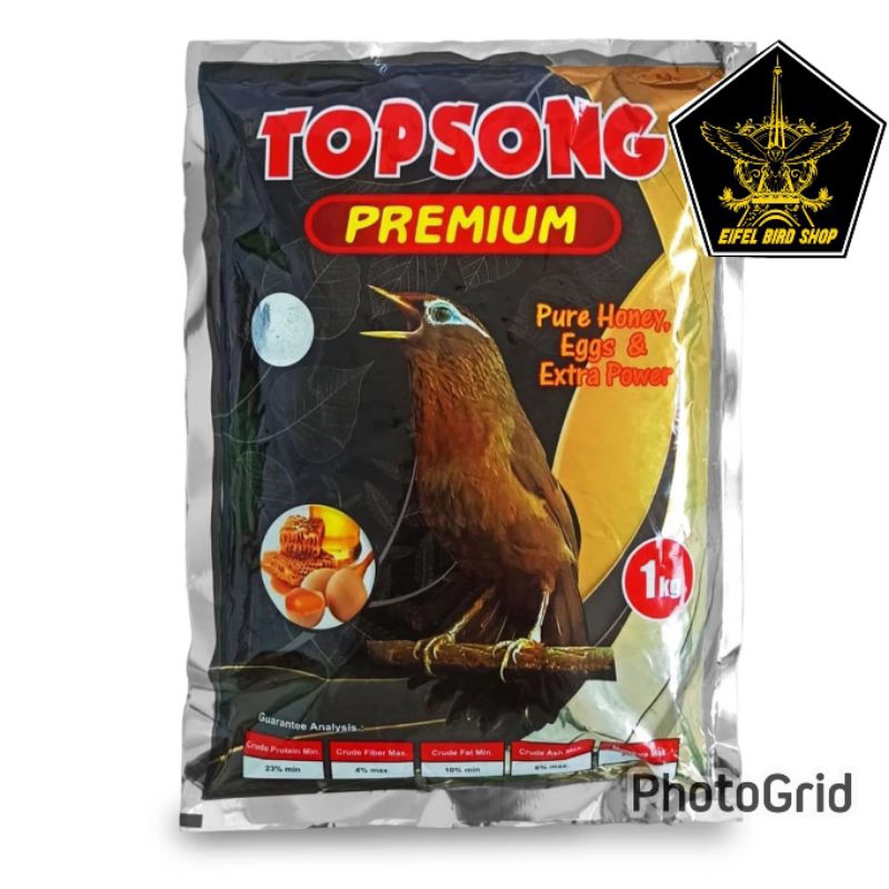 TOPSONG PREMIUM WHA MEY 1000gram / 1kg makanan burung wambei