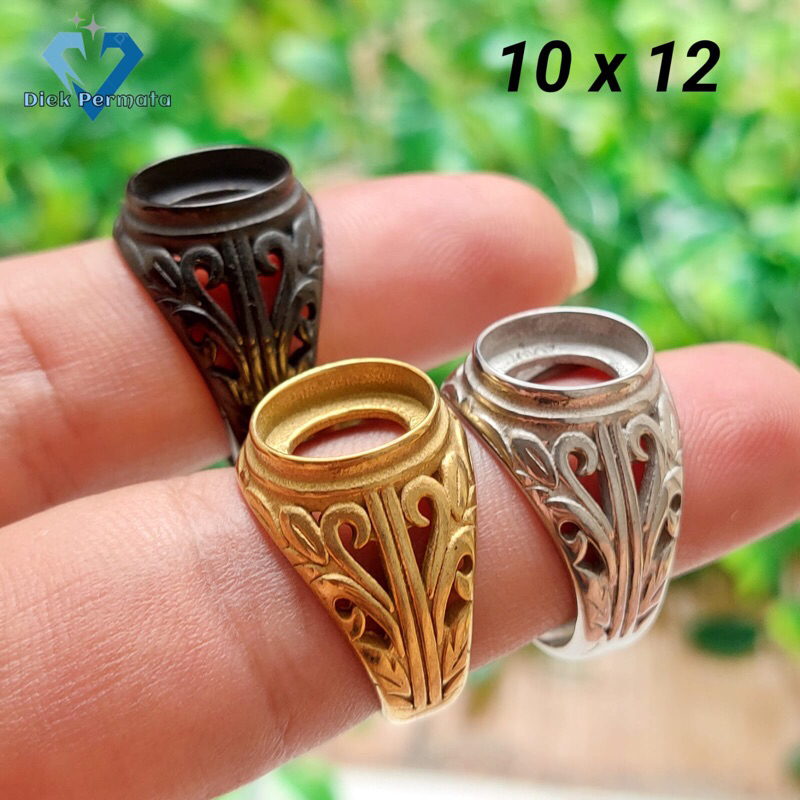 RING CINCIN TITANIUM SUPER 10x12 TANAM
