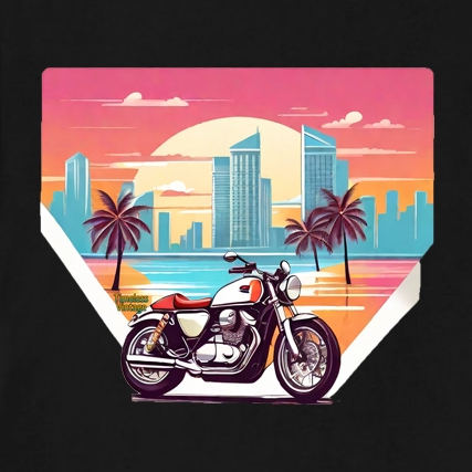 Kaos timeless vintage motor cafe racer