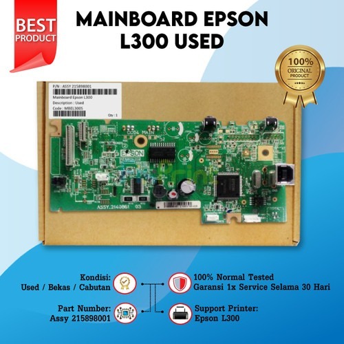 Board Mainboard Printer Epson L300 - Motherboard Epson L300 Original