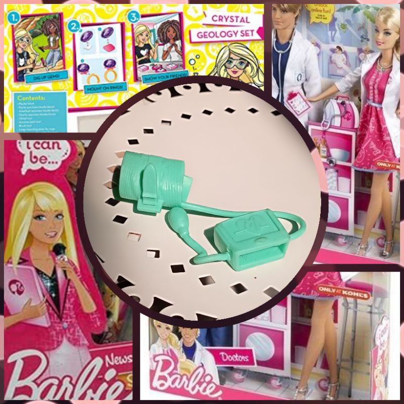 Miniatur Alat Tensi Darah Original Barbie Doctor Collector