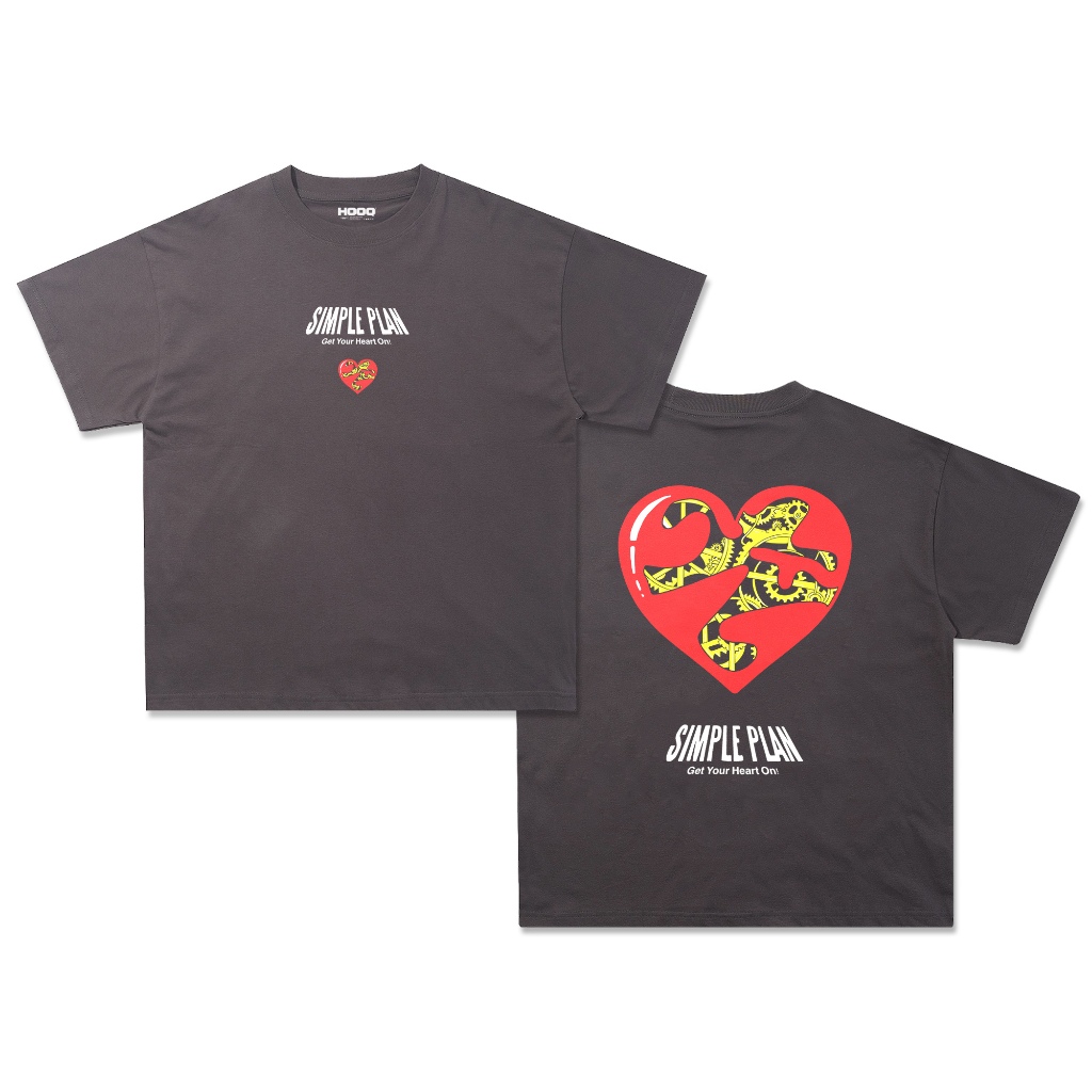 Simple Plan T-shirt Oversize Vintage Baju Band Simple Plan Tee