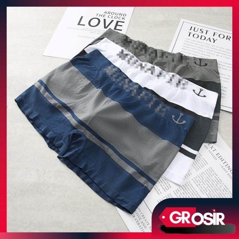 BPT - C1131 Celana Dalam Boxer Pria / CD 2 Warna / Men Underwear / Sempak Cowok / Pakaian Bawah